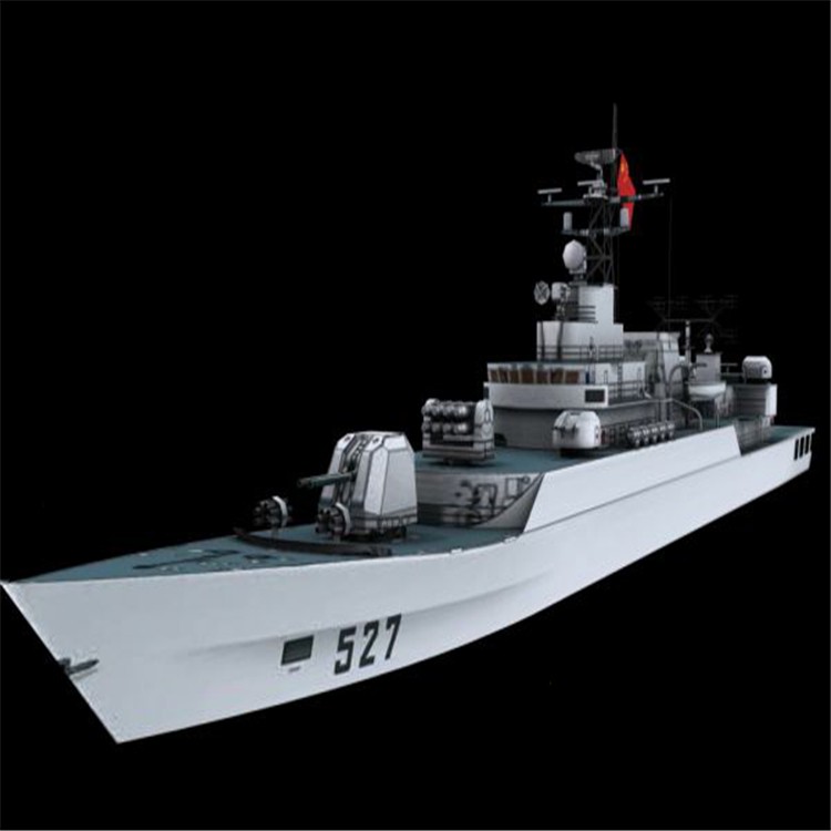 通川3d护卫舰模型